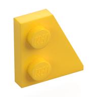 Wedge Plate 2 x 2 Right (Yellow)