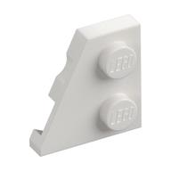 Wedge Plate 2 x 2 Left (White)
