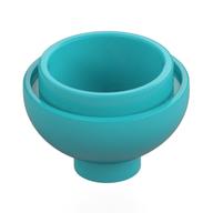 Brick Round 2 x 2 Dome Bottom [Open Stud] (Medium Azure)