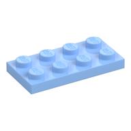 Plate 2 x 4 (Bright Light Blue)