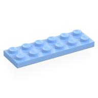 Plate 2 x 6 (Bright Light Blue)