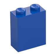 Brick 1 x 2 x 2 with Inside Stud Holder (Blue)