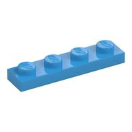 Plate 1 x 4 (Dark Azure)