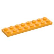 Plate 2 x 8 (Bright Light Orange)