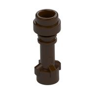 Weapon Lightsaber Hilt with Bottom Ring (Dark Brown)