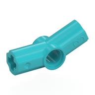 Technic Axle and Pin Connector Angled #3 - 157.5° (Medium Azure)