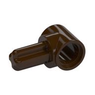 Technic Pin Connector Hub with 1 Axle (Dark Brown)