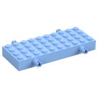 Vehicle Base, Brick Special 4 x 10 with 4 Pins (Bright Light Blue)