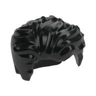 Hair Swept Left Tousled [Plain] (Black)