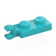 Plate Special 1 x 2 with Clip Horizontal on End (Medium Azure)