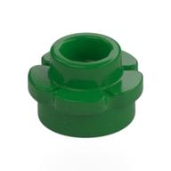 Plant, Flower, Plate Round 1 x 1 with 5 Petals (Green)