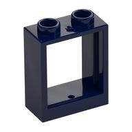 Window 1 x 2 x 2 Flat Front (Dark Blue)