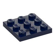 Plate 3 x 3 (Dark Blue)