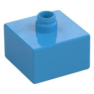 Duplo Turntable / Cannon Base 2 x 2 (Dark Azure)