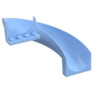 Slide Curved 180° (Bright Light Blue)