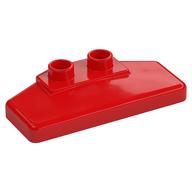 Duplo Rear Spoiler 2 x 4 x 1 / 2 [Plain] (Red)