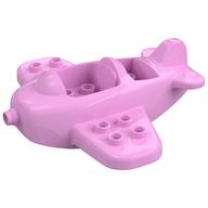 Duplo Airplane 12 x 10 x 4 (Bright Pink)
