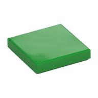 Tile 2 x 2 with Groove (Bright Green)