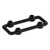 Lattice 3 x 6 Module with Studs (Black)