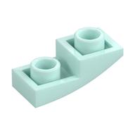 Brick Curved Inverted 2 x 1 (Light Aqua)