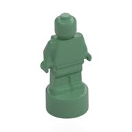 Minifig Trophy Statuette (Sand Green)