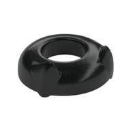 Head Top with Panther Ears [Plain] (Black)