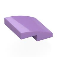Brick Curved 2 x 2 x 2/3 (Medium Lavender)