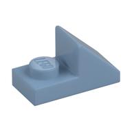 Brick Sloped 45° 2 x 1 with 2/3 Cutout [New Version] (Sand Blue)