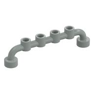 Bar 1 x 6 [Closed Studs] (Light Gray)