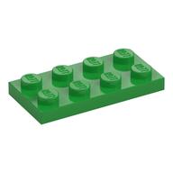 Plate 2 x 4 (Bright Green)