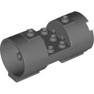 Cylinder 3 x 6 x 2 2/3 Horizontal Solid Studs (Dark Bluish Gray)