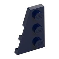 Wedge Plate 3 x 2 Left (Dark Blue)
