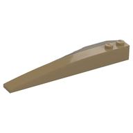 Brick Wedged, Curved 10 x 3 Right (Dark Tan)