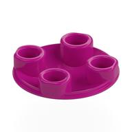 Plate Round 2 x 2 with Rounded Bottom [Boat Stud] (Magenta)