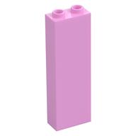 Brick 1 x 2 x 5 with Hollow Studs (Bright Pink)