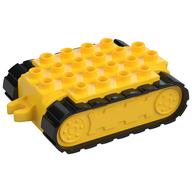 Duplo Caterpillar Chassis/Base Assembly (Yellow)