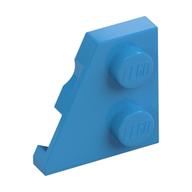 Wedge Plate 2 x 2 Left (Dark Azure)
