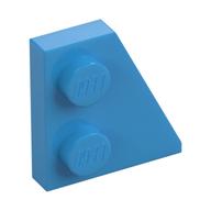 Wedge Plate 2 x 2 Right (Dark Azure)