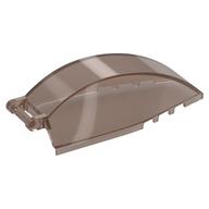Windscreen 8 x 4 x 2 Curved with Handle (Trans-Brown)