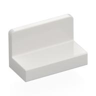 Panel 1 x 2 x 1 [Rounded Corners] (White)