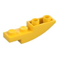 Brick Curved Inverted 4 x 1 (Yellow)
