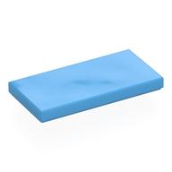 Tile 2 x 4 with Groove (Medium Blue)