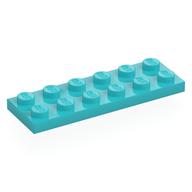 Plate 2 x 6 (Medium Azure)