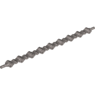 Large Figure Weapon Ammo, Flexible Ammunition Belt (Flat Silver)