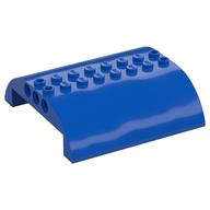 Brick Curved 8 x 8 x 2 Double (Blue)