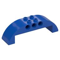 Brick Curved 2 x 8 x 2 Double (Blue)