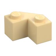 Brick Wedged 2 x 2 Facet (Tan)