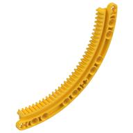Technic Gear Rack 1/4 Circle 11 x 11, 35 Teeth (Yellow)