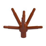 Plant, Flower Stem with Bar and 6 Stems (Dark Orange)
