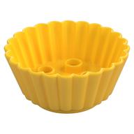 Duplo Cupcake / Muffin Cup with 2 x 2 Studs (Yellow)